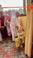 HH Swamiji's visit to Shri Mathada Vinayaka Devasthan, Salemane, Neerkanta, Shirali (16 Feb 2025)